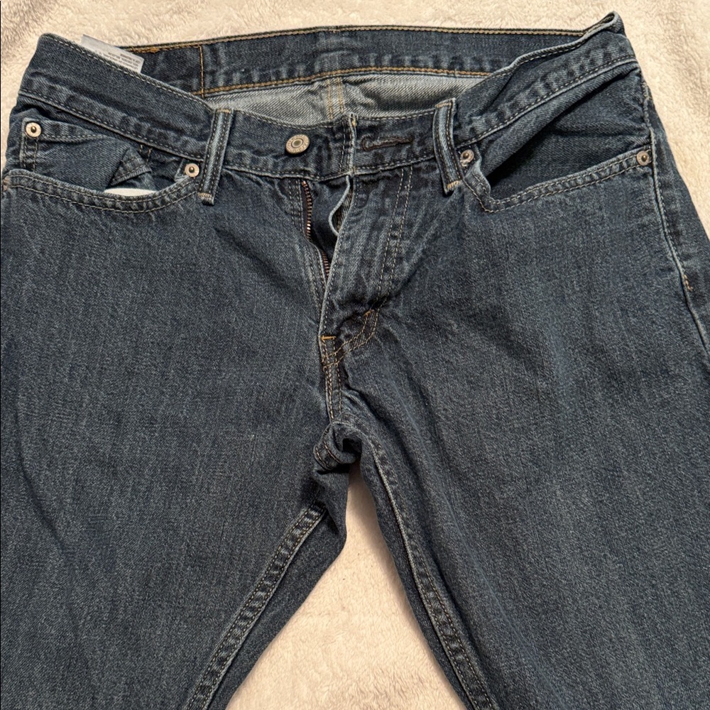 Men's Relaxed Fit Blue Jeans